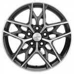 Khomen Wheels Y-Spoke 709 (ZV 17_Camry) 7x17 5x114,3 ET45 D60,1 Black-FP
