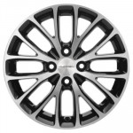 Khomen Wheels KHW1506 (Logan) 6x15 4x100 ET40 D60,1 Black-FP