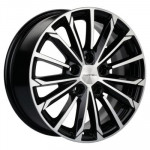 Khomen Wheels Double-Spoke 1611 (16_Octavia A7) 6,5x16 5x112 ET46 D57,1 Black-FP