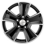 Khomen Wheels U-Spoke 601 (ZV 16_Ceed) 6,5x16 5x114,3 ET50 D67,1 Black-FP