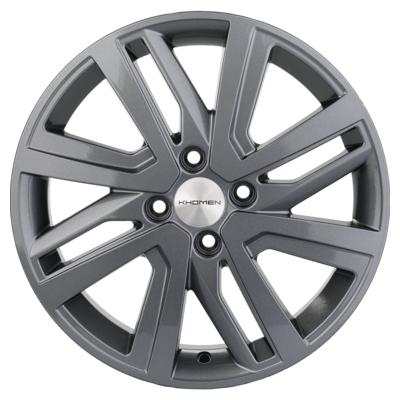 Khomen Wheels V-Spoke 609 (16_Vesta/Largus) 6x16 4x100 ET50 D60,1 Gray