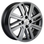 Khomen Wheels V-Spoke 609 (16_Vesta/Largus) 6x16 4x100 ET50 D60,1 G-Silver