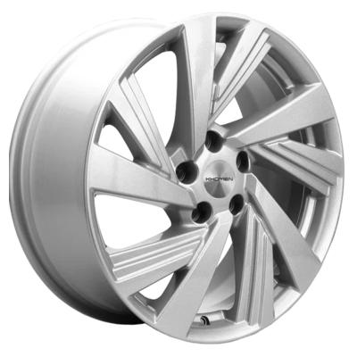 Диски Khomen Wheels V-Spoke 801 (ZV 18_Optima) 7,5x18 5x114,3 ET52,5 D67,1 Black-FP