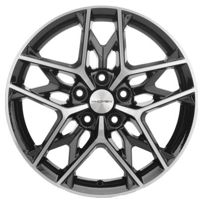 Khomen Wheels Y-Spoke 709 (ZV 17_CX-5/Seltos) 7x17 5x114,3 ET50 D67,1 Black-FP