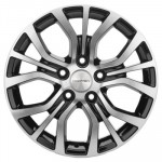 Khomen Wheels U-Spoke 1608 (16_Outlander) 6,5x16 5x114,3 ET38 D67,1 Black-FP