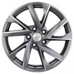 Khomen Wheels V-Spoke 714 (17 ZV Camry) 7x17 5x114,3 ET45 D60,1 Gray-FP