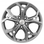 Khomen Wheels Double-Spoke 702 (17_Sportage) 7x17 5x114,3 ET48,5 D67,1 Gray-FP