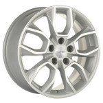 Khomen Wheels U-Spoke 1713 (17 ZV Sportage) 7x17 5x114,3 ET48,5 D67,1 F-Silver-FP