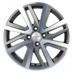 Khomen Wheels V-Spoke 1609 (16_Xray) 6x16 4x100 ET41 D60,1 Gray-FP