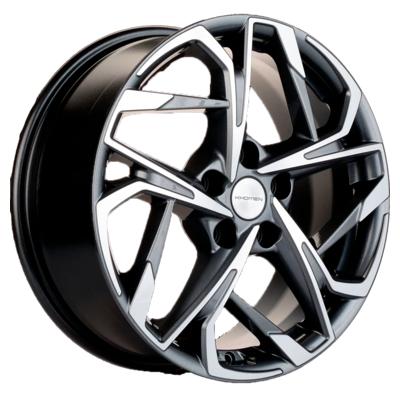 Khomen Wheels Cross-Spoke 1716 (ZV 17_Kuga/Focus) 7x17 5x108 ET50 D63,35 Gray-FP