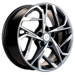 Khomen Wheels Cross-Spoke 1716 (ZV 17_Kuga/Focus) 7x17 5x108 ET50 D63,35 Gray-FP