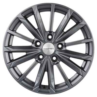 Khomen Wheels Double-Spoke 1611 (ZV 16_Qashqai) 6,5x16 5x114,3 ET40 D66,1 Gray