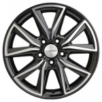 Khomen Wheels KHW1706 (RAV4) 7x17 5x114,3 ET39 D60,1 Black-FP