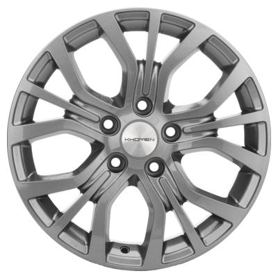 Khomen Wheels U-Spoke 1608 (16_Outlander) 6,5x16 5x114,3 ET38 D67,1 Gray
