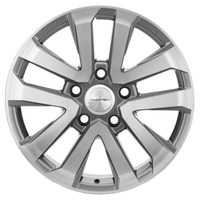 Khomen Wheels V-Spoke 203 (20_LC200/LC100) 8,5x20 5x150 ET45 D110,1 Gray-FP