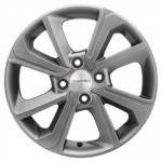 Khomen Wheels V-Spoke 501 (ZV 15_Vesta/Almera) 6x15 4x100 ET50 D60,1 G-Silver