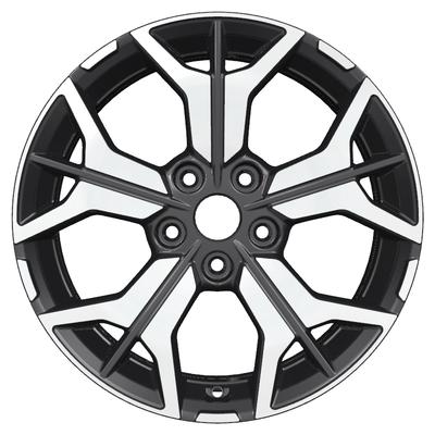 Khomen Wheels Y-Spoke 715 (ZV 17_Camry) 7x17 5x114,3 ET45 D60,1 Black-FP