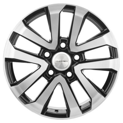 Khomen Wheels V-Spoke 203 (20_LC200/LC100) 8,5x20 5x150 ET45 D110,1 Black-FP