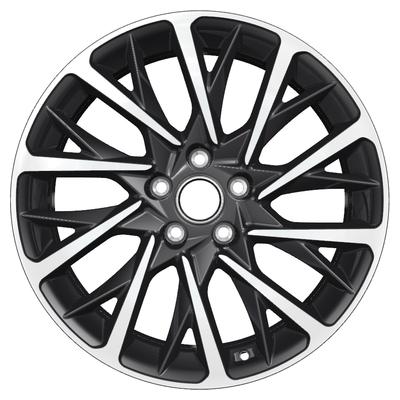 Khomen Wheels KHW1804 (Karoq)  7,5x18 5x112 ET45 D57,1 Black-FP