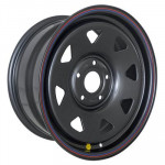 Off-Road Wheels Jeep  8x17 5x127 ET30 D71,6 Черный