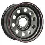 Off-Road Wheels Ниссан Навара D40 2.5TD 8x16 6x114,3 ET-10 D66 Черный