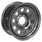 Off-Road Wheels УАЗ, ГАЗ Соболь, Dodge Ram 1500 8x18 5x139,7 ET15 D110 Черный