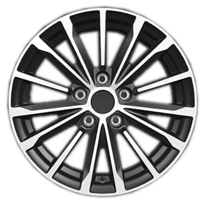Khomen Wheels Double-Spoke 1611 (ZV 16_Corolla) 6,5x16 5x114,3 ET45 D60,1 Gray-FP