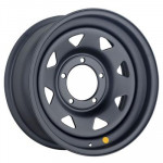 Off-Road Wheels УАЗ 7x16 5x139,7 ET0 D110 Черный матовый