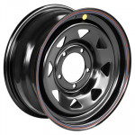 Off-Road Wheels УАЗ 7x16 5x139,7 ET30 D110 Черный
