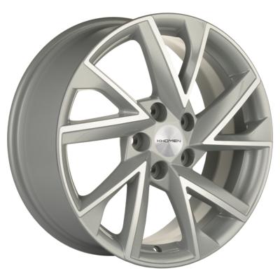 Khomen Wheels KHW1714 (Octavia) 7x17 5x112 ET49 D57,1 F-Silver-FP