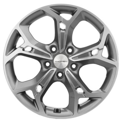 Khomen Wheels KHW1702 (Optima/Tucson) 7x17 5x114,3 ET51 D67,1 Gray-FP