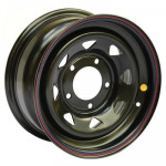 Off-Road Wheels УАЗ 8x15 5x139,7 ET-19 D110 Черный