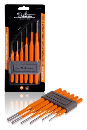 Набор выколоток 6 предметов 2-8мм AIRLINE AT-PP-07