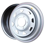 Off-Road Wheels УАЗ 8x16 5x139,7 ET-19 D110 Серебристый